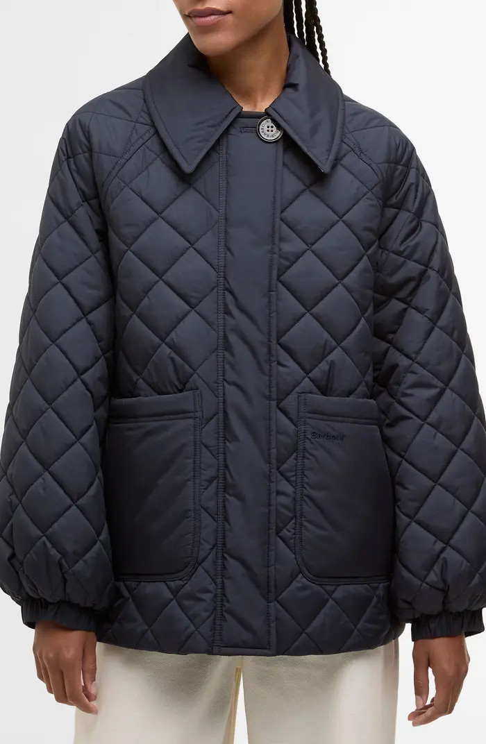 Barbour Laoise Diamond Quilted Jacket | Nordstrom | Nordstrom