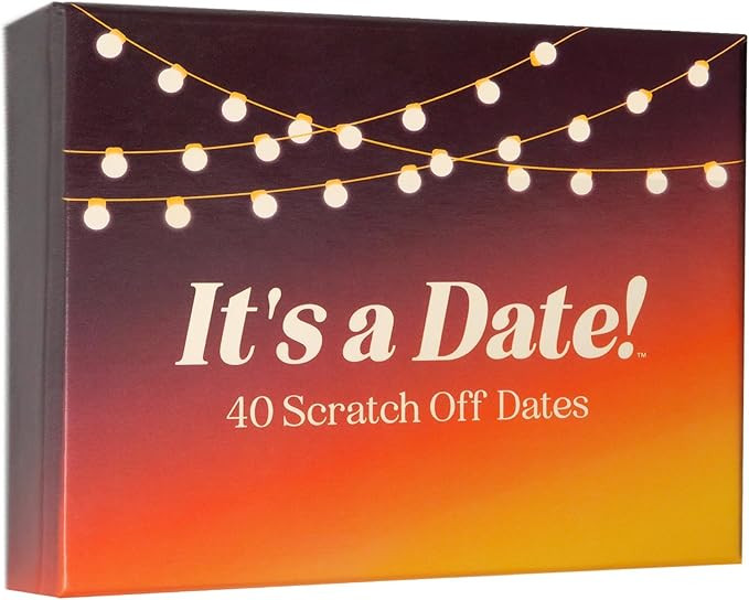 It's a Date!, 40 Fun and Romantic Scratch Off Date Ideas for Him, Her, Girlfriend, Boyfriend, Wif... | Amazon (CA)