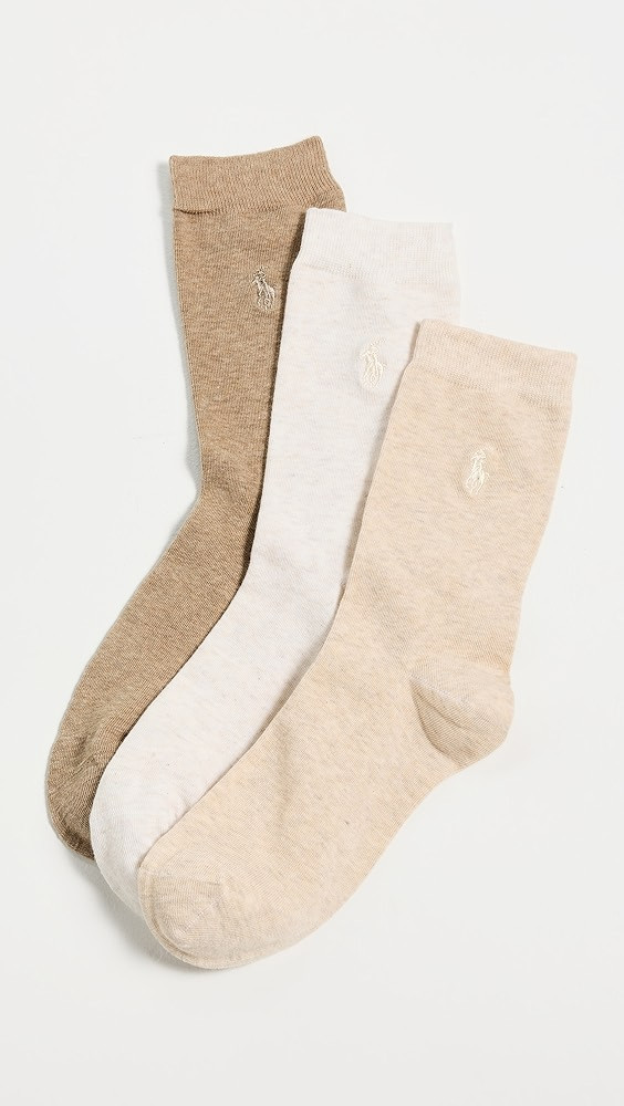 Classic Flat Knit Socks 3 Pack | Shopbop