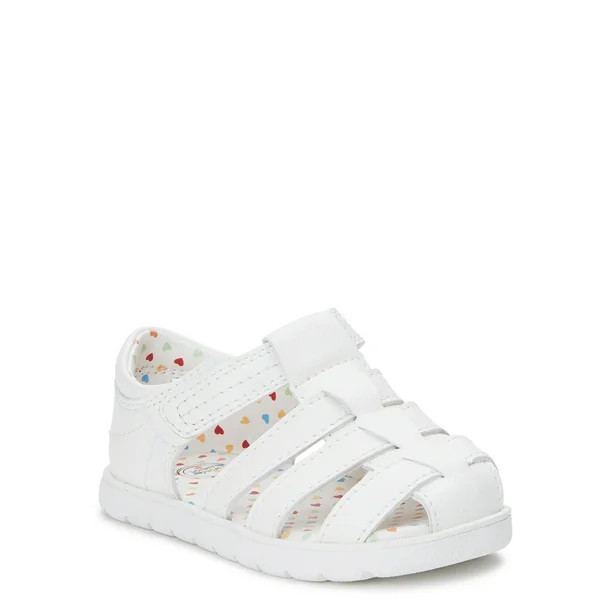 Wonder Nation Baby Girl Fisherman Sandals, Sizes 2-6 | Walmart (US)