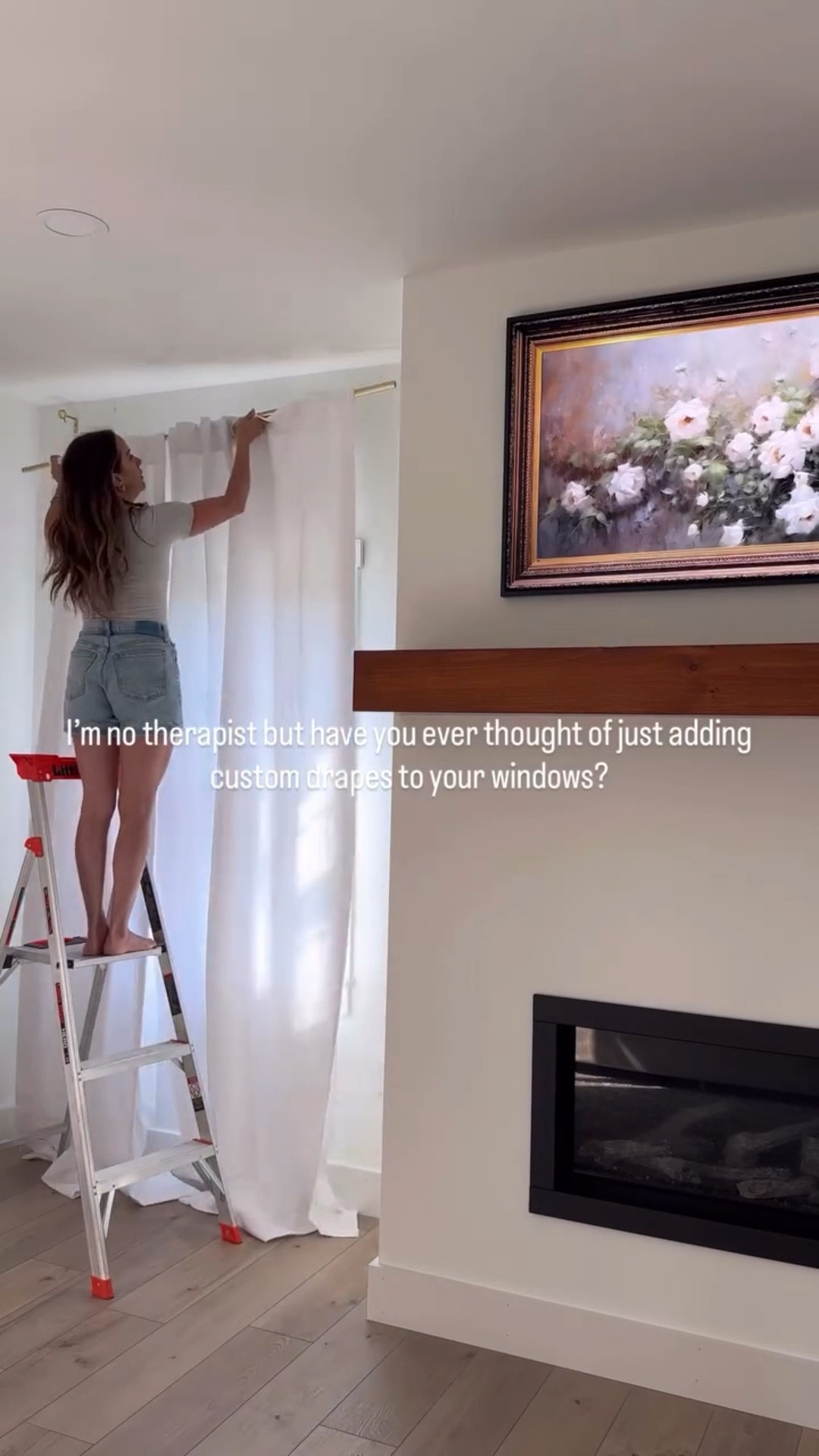 ✨ Sometimes the simplest upgrade makes the biggest impact. Custom curtains can completely transform a space — adding warmth, texture, and that designer touch every room needs. 🪟🤍

Use this link for 20% off!! 
https://halfpricedrapes.therave.co/WPHPO4Y2QOWH4UJP

Color: @halfpricedrapes Dove White Faux Italian Linen Room Darkening 
Back: Pole Pocket with Back Tab + Hook Belt
Dims: 50” x 108”

#CustomCurtains #WindowTreatments #HomeDesignIdeas #HomeDecorInspo #TraditionalHome #InteriorStyling #DreamHomeGoals #HomeDecorTips #ModernTraditional #InteriorInspo #HomeDecorLover #DesignDetails #CurtainsAndDrapes #HomeDecorInspiration #HomeStyling #HPDAtHome #HalfPriceDrapes #ltkhome 

@shop.ltk

#LTKHome #LTKStyleTip #LTKSaleAlert