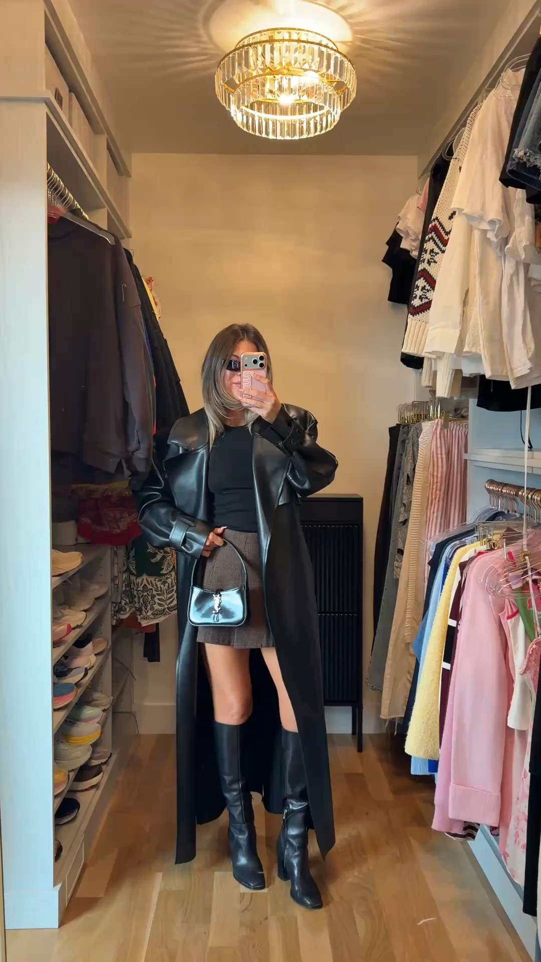 abercrombie fall pleated skort styled with black top and long black faux leather trench coat 🍂

I’m 5’4” and typically wear a size small / 2

fall skort, autumn looks, casual summer outfits, fall outfit ideas, everyday fall outfits, fall fashion finds, pleated skirt, skirt with shorts, skort, one dress multiple ways, cowgirl boots, western, comfortable outfits

#LTKSeasonal #LTKU #LTKootd