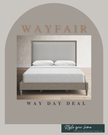 Wayfair sale. Way day deals. Bedroom design. Bed sale. Home decor. Refresh home 

#LTKhome #LTKsalealert