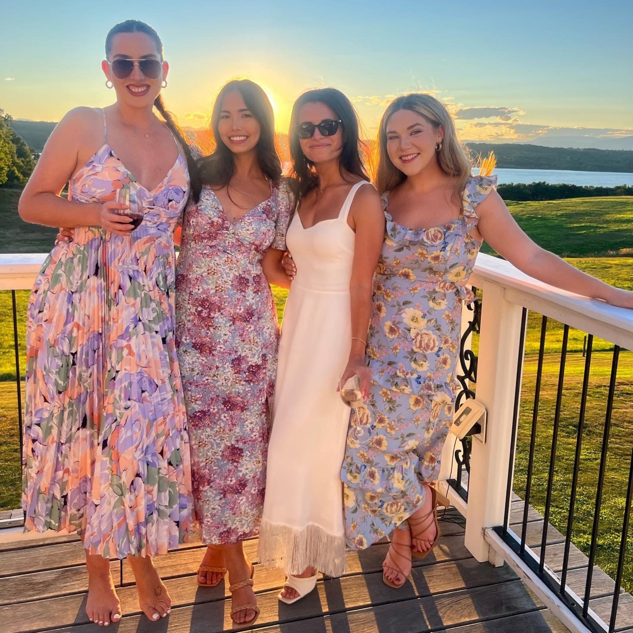 a line party dress Chic A-line Spaghetti Straps Unique Long Prom Dresses Pink Evening Dre –  SELINADRESS