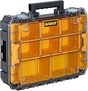 DEWALT TSTAK Tool Organizer, Small Parts Tool Box with Removable Compartments (DWST17805) | Amazon (US)