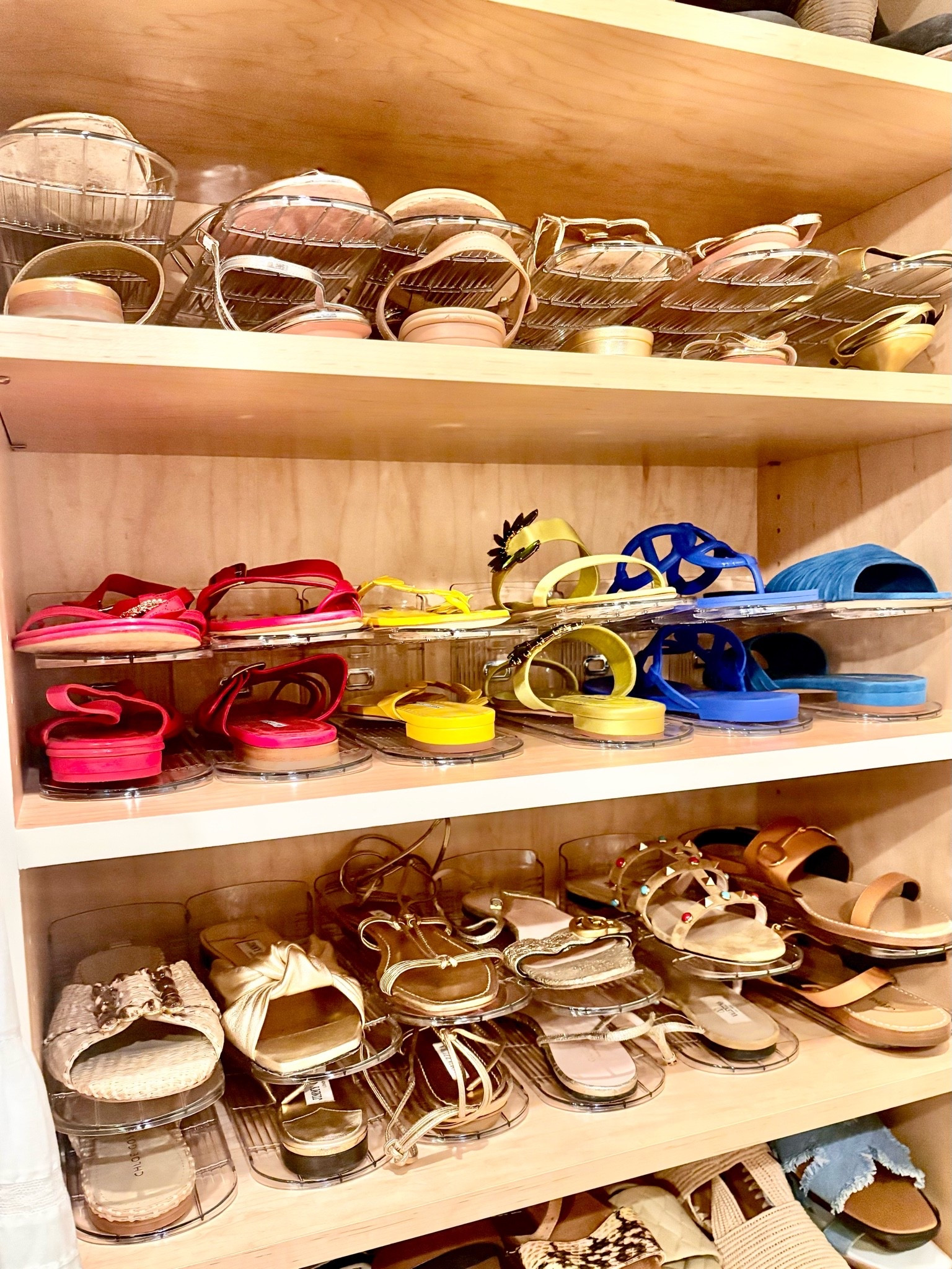 A simple and inexpensive way to add vertical space to your closet shelves!

#LTKselfcare #LTKmomlife #LTKHome