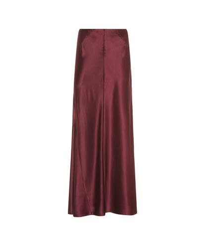 Theo silk-satin maxiskirt | Mytheresa (INTL)