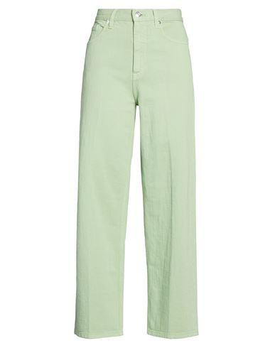 Nine In The Morning Woman Jeans Light green Size 30 Cotton | YOOX (US)