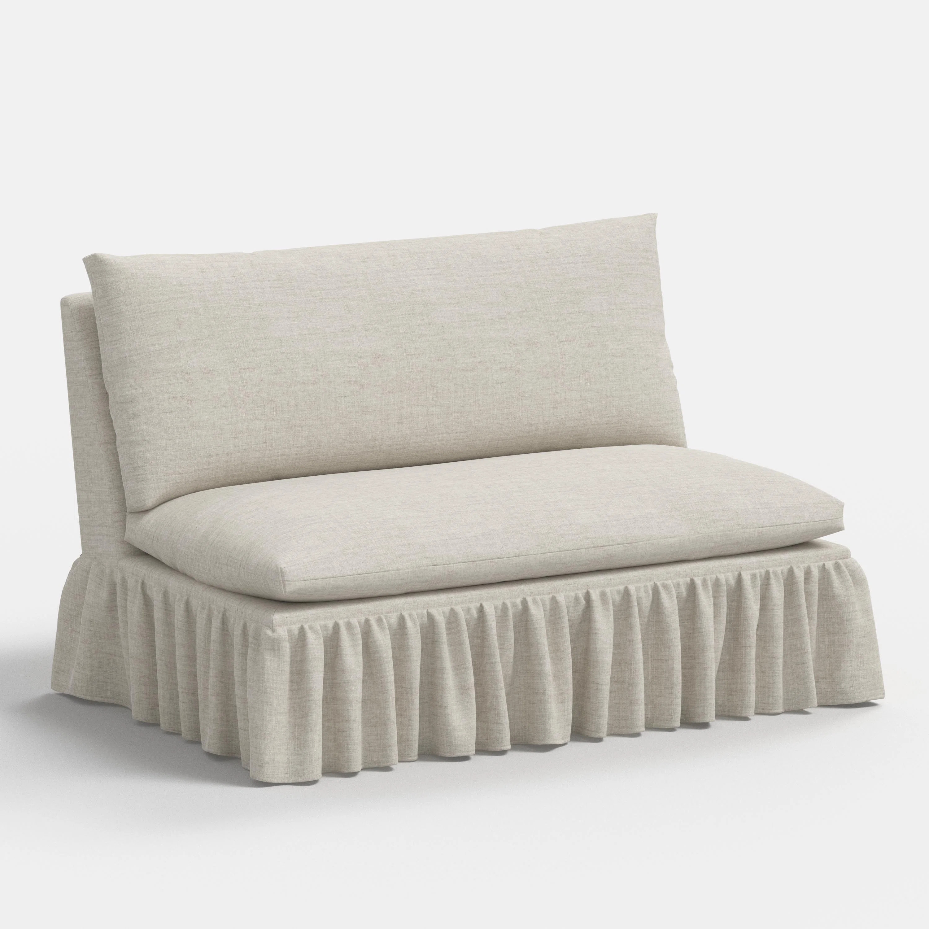 Stoffer Home crafted by Cloth & Company Thelma Settee | Perigold | Perigold