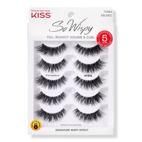 Kiss So Wispy Lash Multipack, Pompadour | Ulta