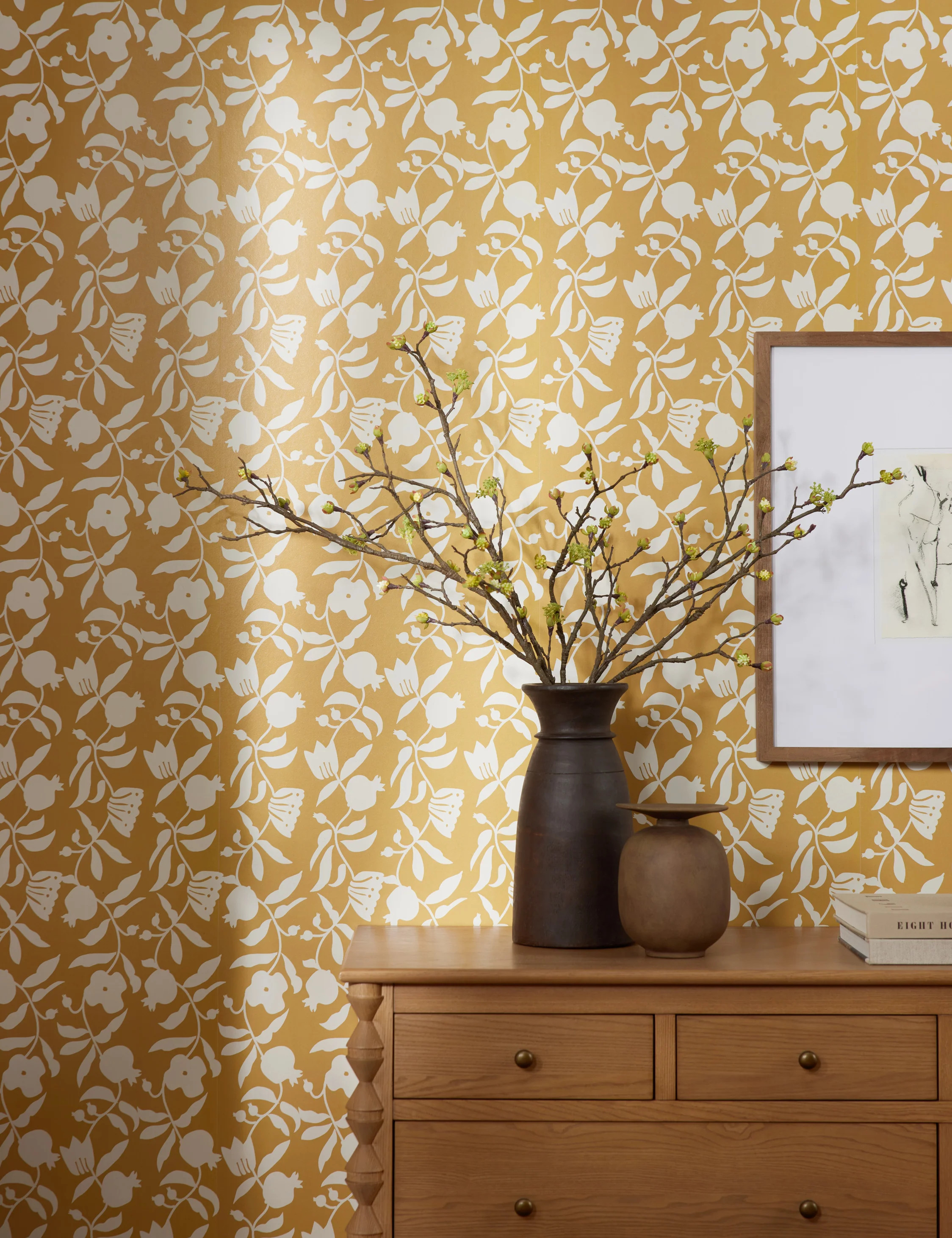 Pome Floral Wallpaper | Lulu and Georgia 