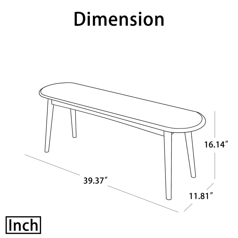 Passendale Solid Wood Bench | Wayfair North America