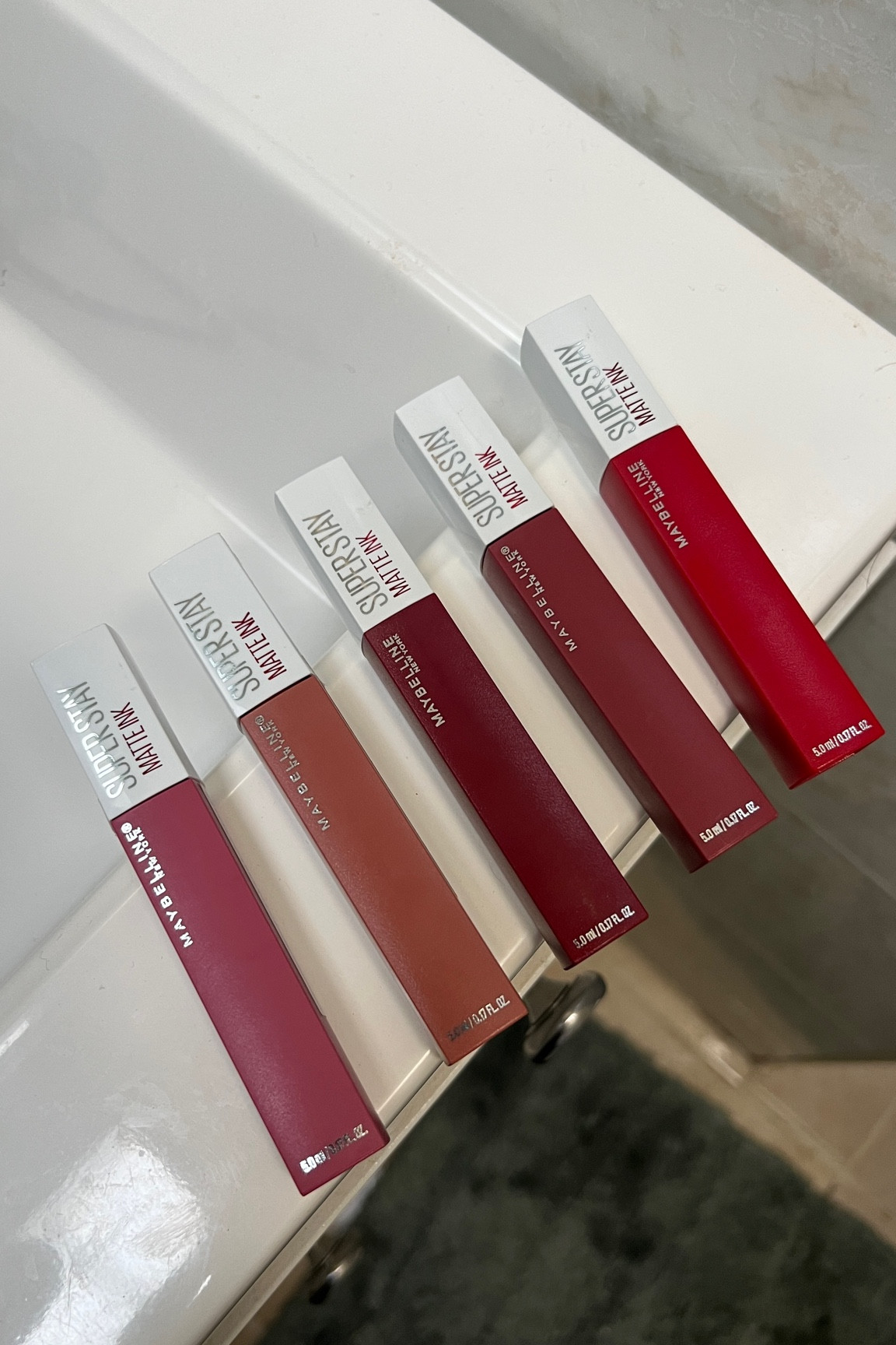 Testing out these liquid lippies. From left to right 
- Lover 
- Seductress 
- Founder 
- Ruler 
- Pioneer

#LTKstyletip #LTKunder50 #LTKbeauty
