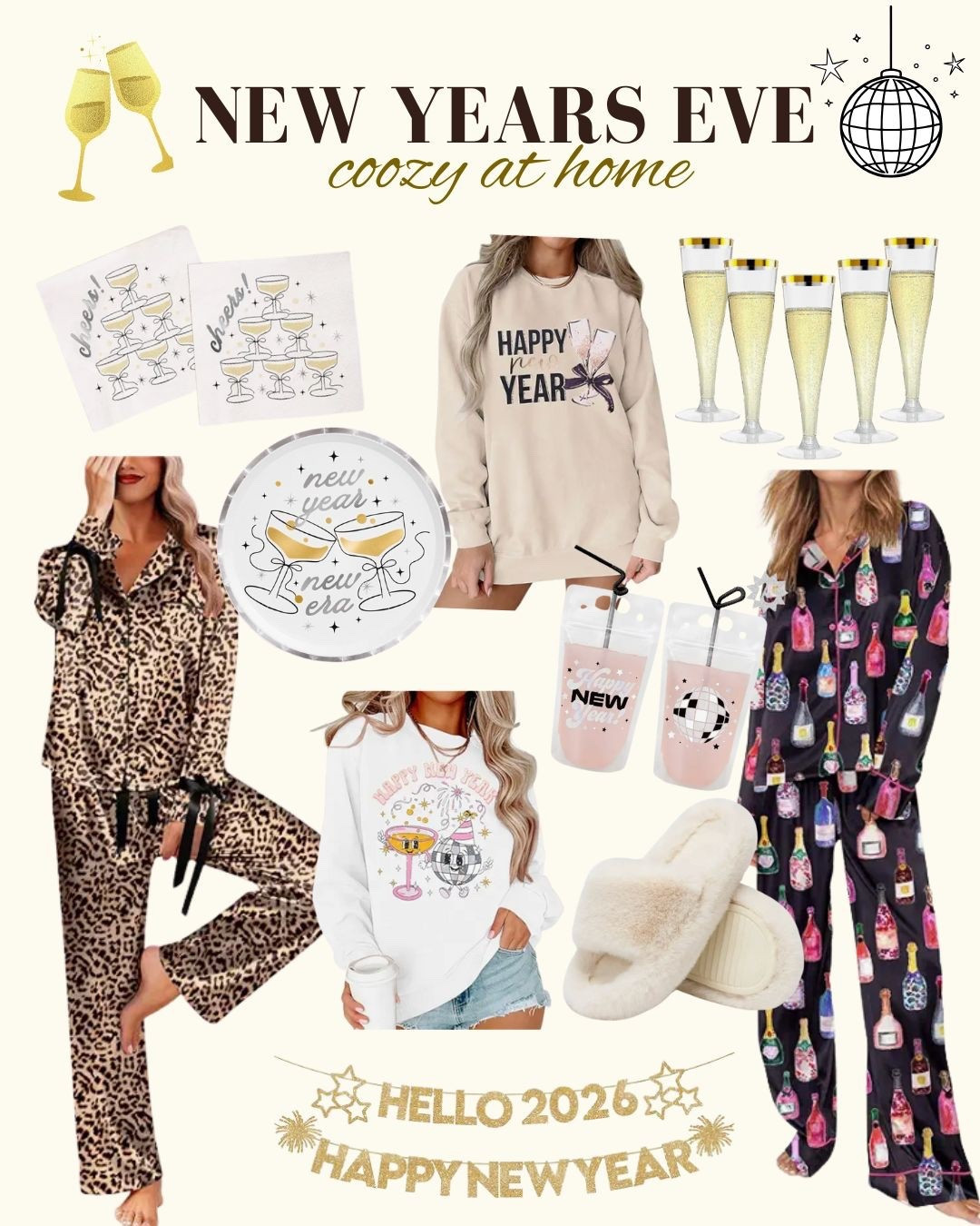 New Year’s Eve
New Year’s outfit 
New Year’s Eve at home 
New year pajamas

#LTKSeasonal #LTKHoliday