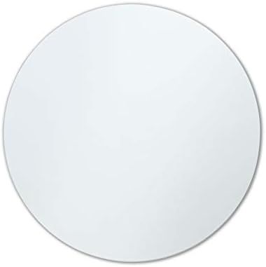 Better Bevel 24" x 24" Frameless Round Mirror | Polished Edge | Amazon (US)