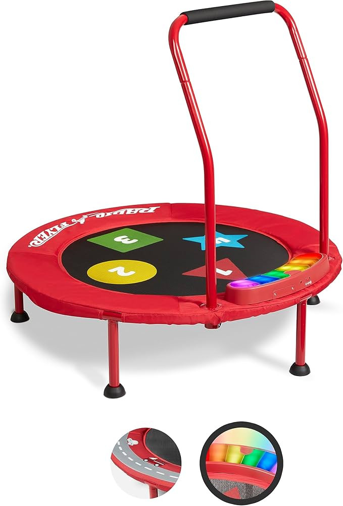 Radio Flyer 2-in-1 Kids' Trampoline | Amazon (US)