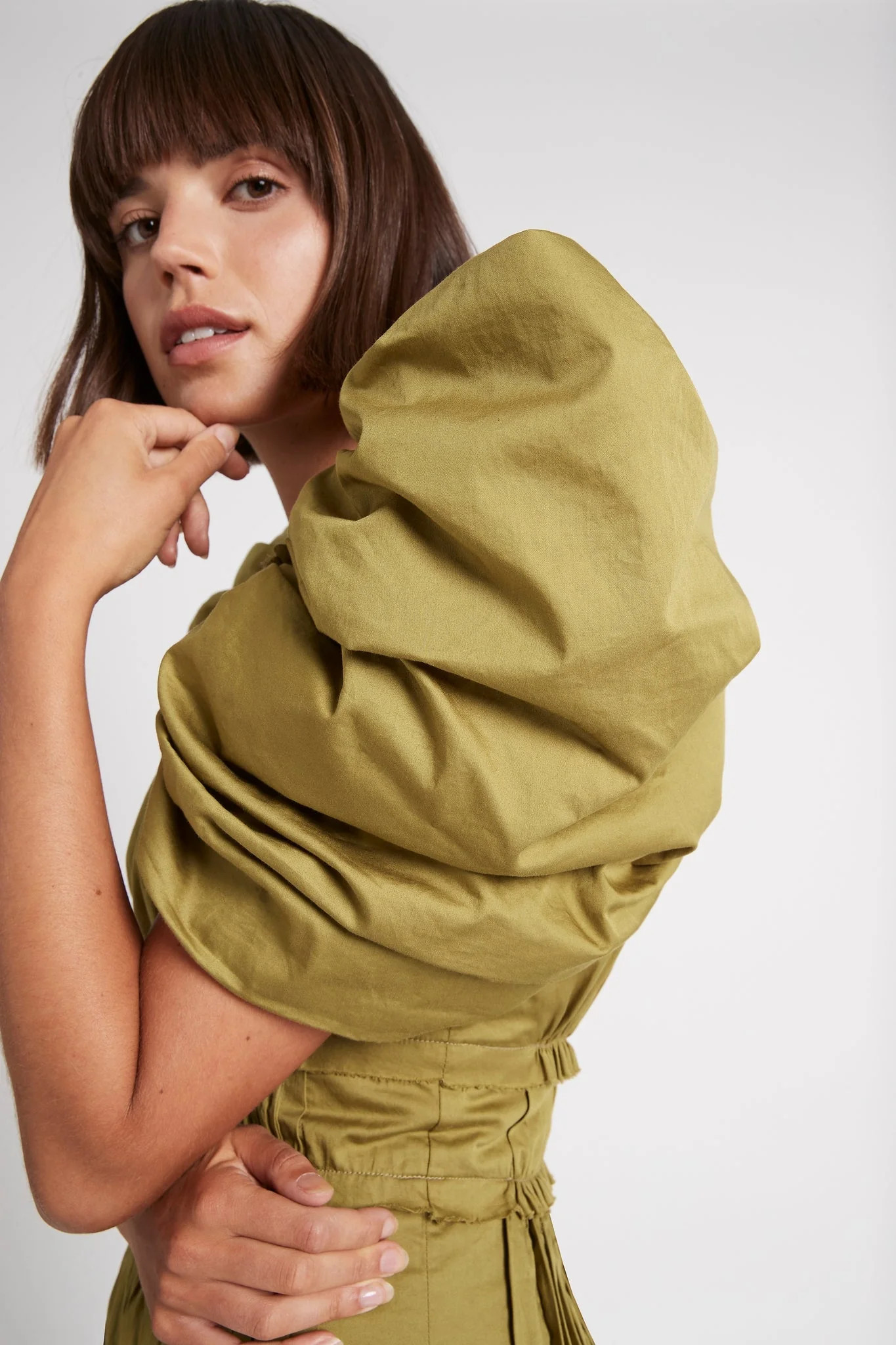 Frequency Butterfly Sleeve Dress | Aje.(Global)