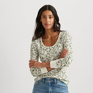 Women's Infinity Thermal Henley | Eddie Bauer - US