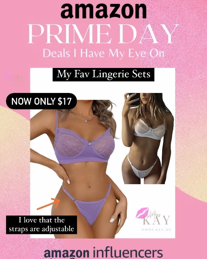 Best bra and panty set from Amazon! Under $20 during the Amazon Prime Sale. 

#LTKFindsUnder50 #LTKSaleAlert #LTKStyleTip