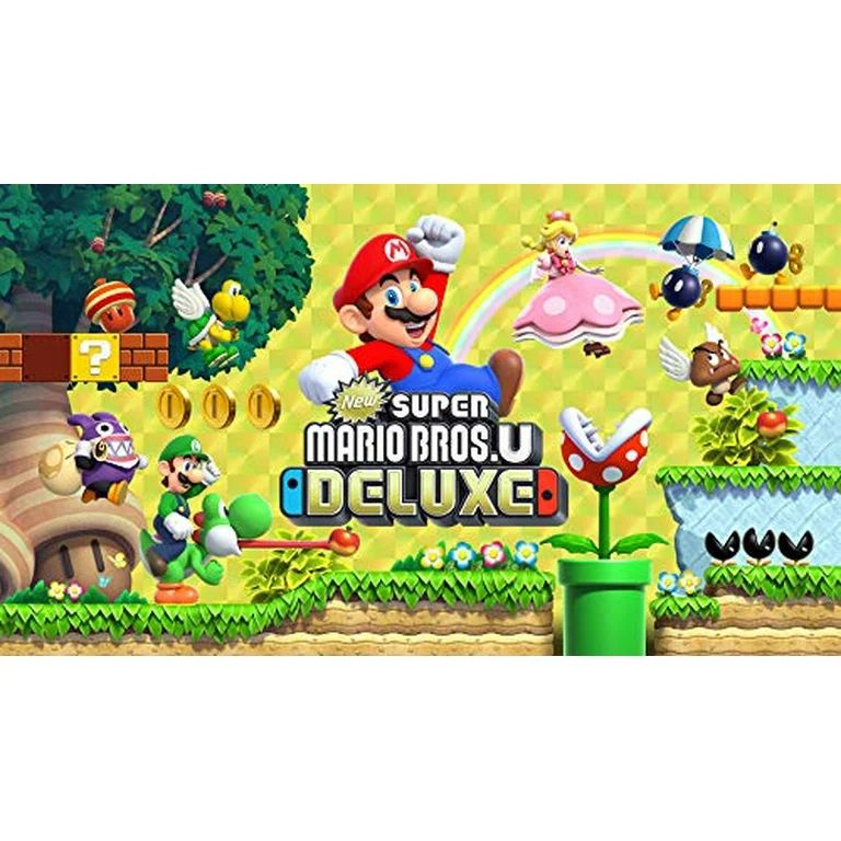 New Super Mario Bros U Deluxe, Nintendo, Nintendo Switch, U.S. Version - Walmart.com | Walmart (US)