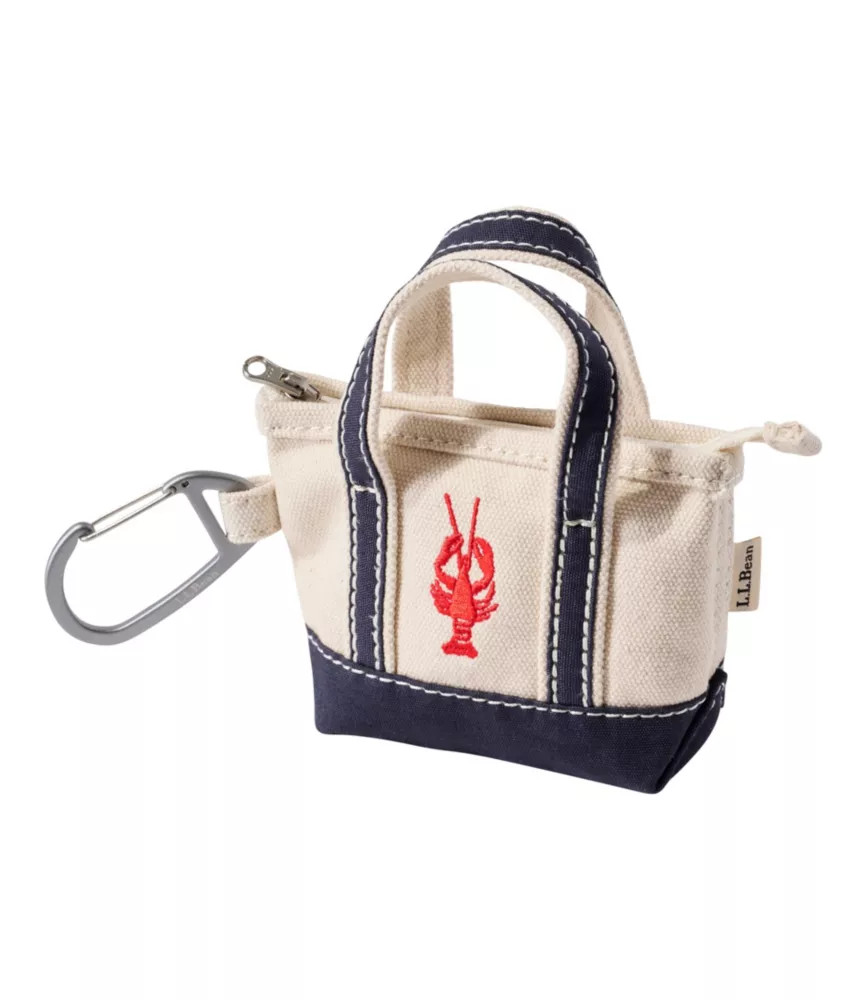 L.L.Bean Embroidered Micro Tote Bag, Lobster | L.L. Bean
