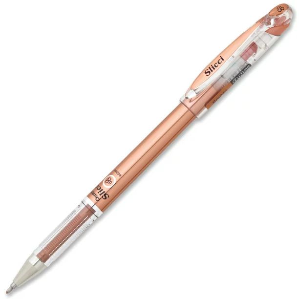 Pentel Slicci Metallic Gel Pen, Bonze | Walmart (US)