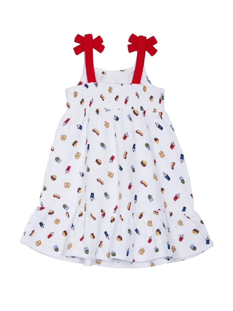 Way to Celebrate Toddler Girls Americana Dress, Sizes 12M-5T | Walmart (US)