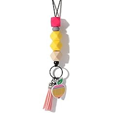 Amazon.com: Lantintop Teacher Lanyard with Silicone Beads & Breakaway Feature - ID Badge Holder &... | Amazon (US)