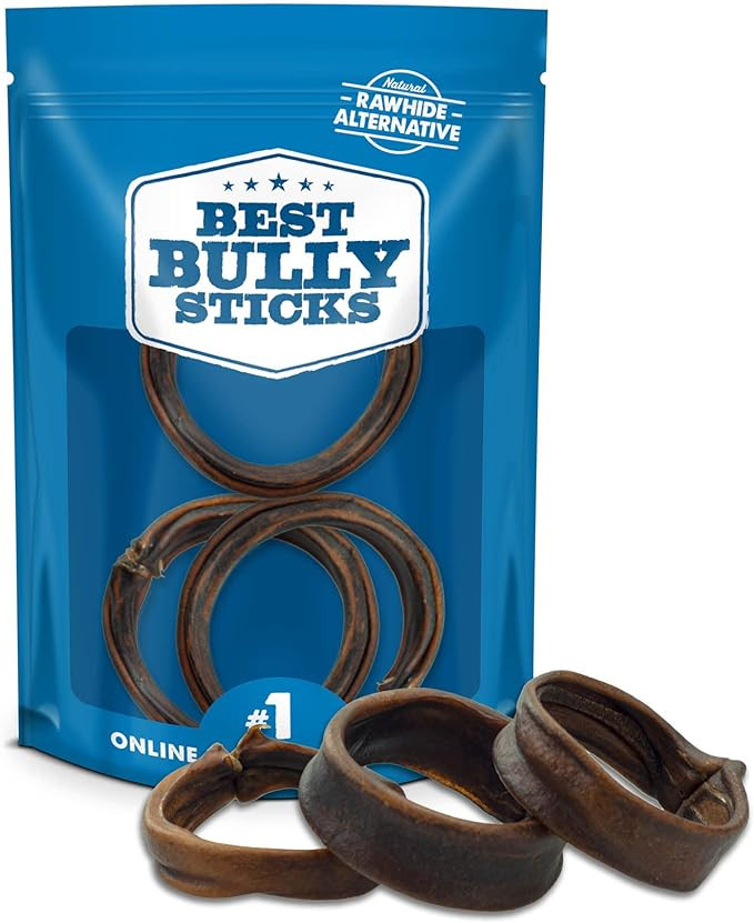 All-Natural Puppy Teething Rings - 3 Count (Pack of 1) - USA Baked and Packed, Easily Digestible,... | Amazon (US)