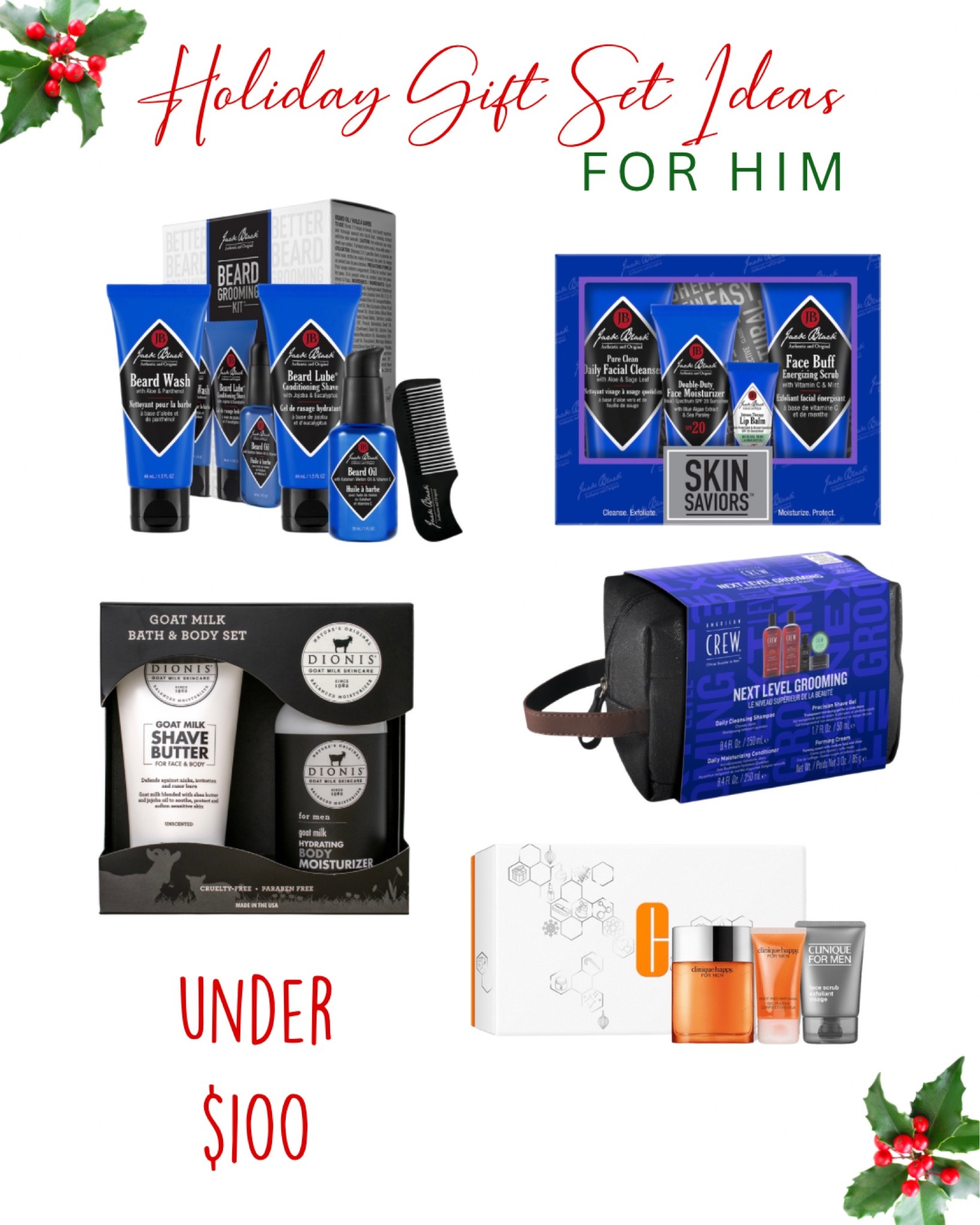 Not gonna lie - men are so hard to shop for! But these gave me some great ideas to give my husband for #Christmas!

#giftsets #giftsetsforhim #ChristmasGiftIdeas #giftsforhusband #giftsforhim 

#LTKunder100 #LTKmens #LTKGiftGuide