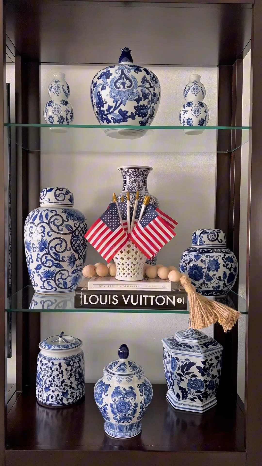 Here’s an easy way to update your home for Memorial Day and July 4th.

Add American 🇺🇸 flags to your existing home decor to add a festive touch.

Also linking similar blue and white ginger jars.

#LTKSeasonal #LTKOver40 #LTKSaleAlert #LTKMothersDay #LTKHome #LTKvlog #LTKstorytime