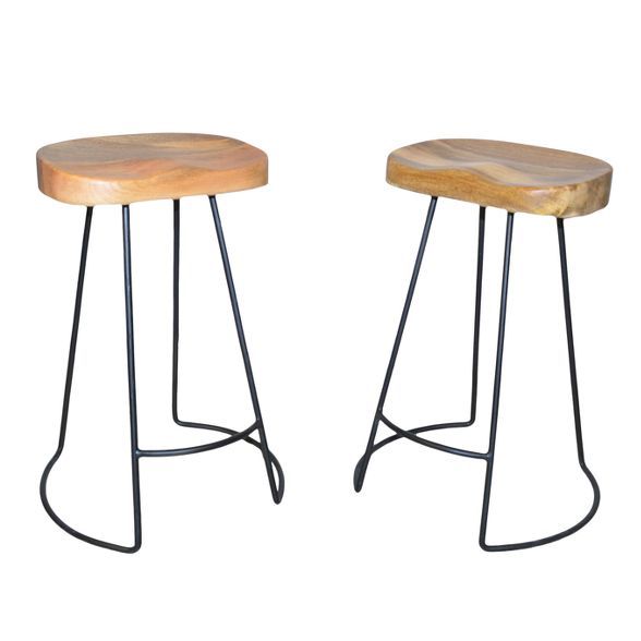 Set of 2 24" Vale Counter Stools - Carolina Chair & Table | Target