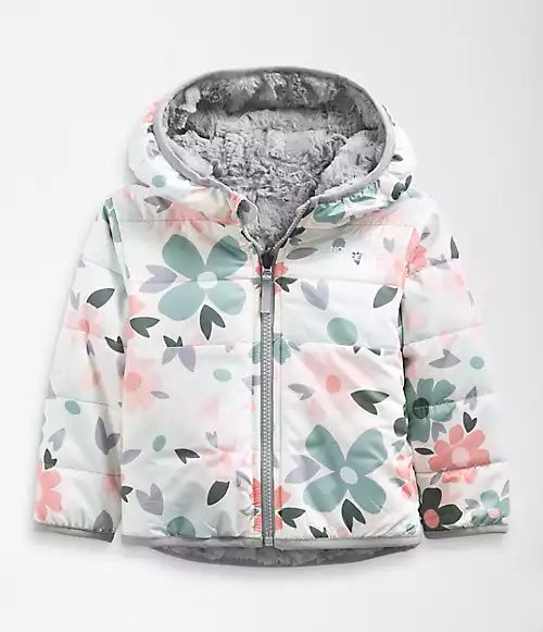 Infant Reversible Mossbud Swirl Full Zip Hooded Jacket | The North Face (US)