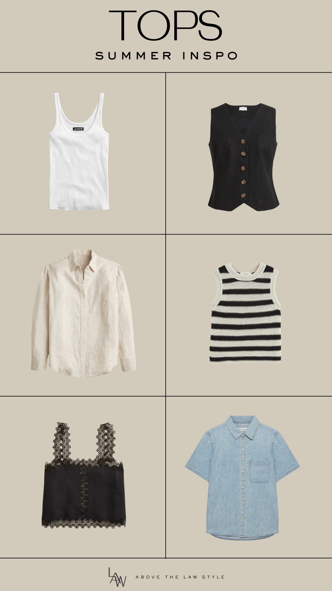 Summer Capsule Tops Ideas

#LTKFindsUnder100 #LTKFindsUnder50 #LTKStyleTip