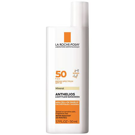 La Roche-Posay Anthelios Mineral Ultra Light Sunscreen Fluid, SPF 50 | Walgreens