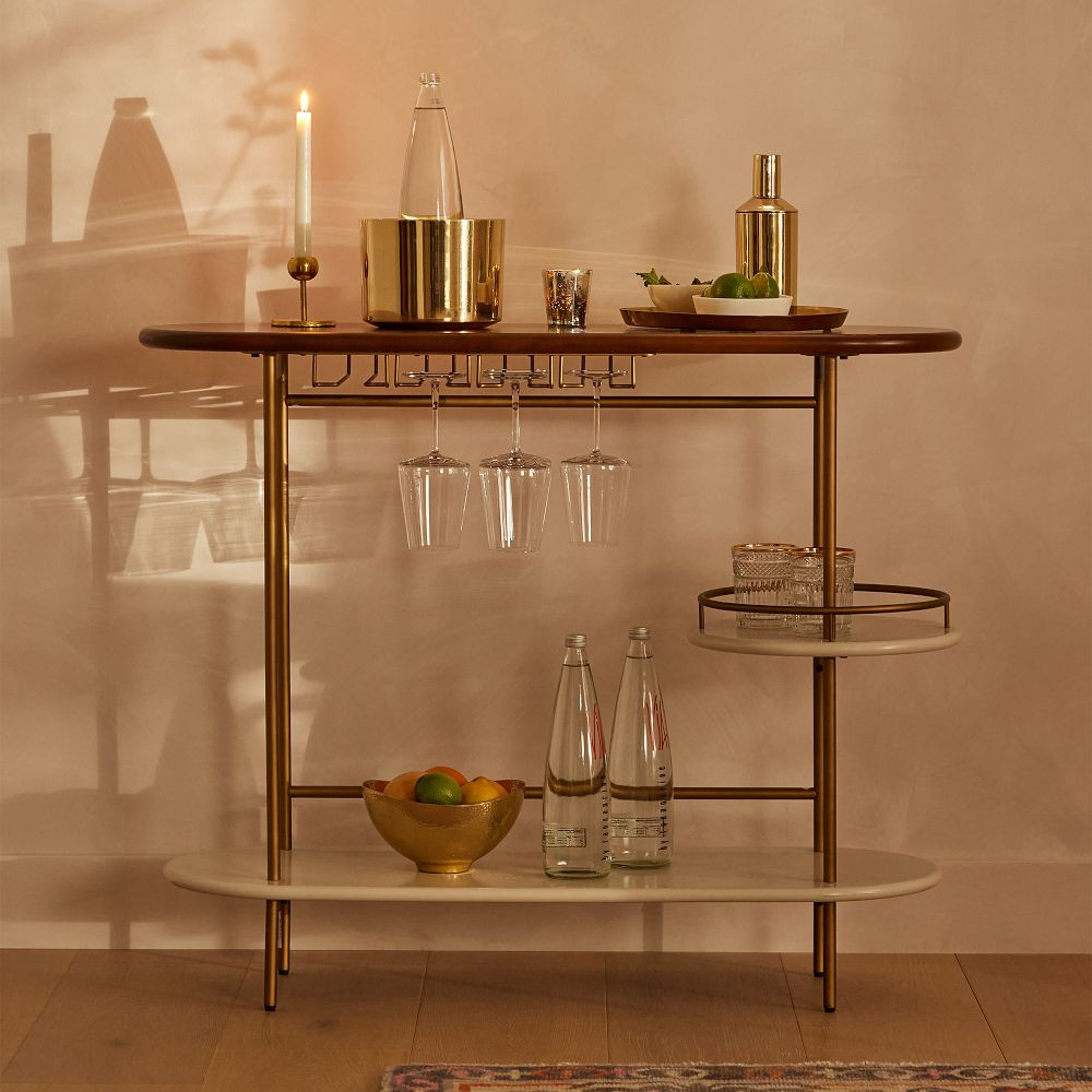 Tiered Bar Console (40") | West Elm (US)