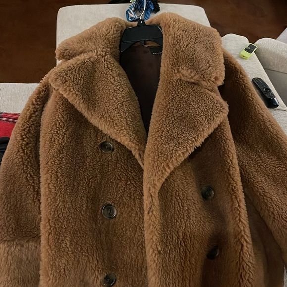 Gorgeous Camel Sherpa Officer Coat | Poshmark