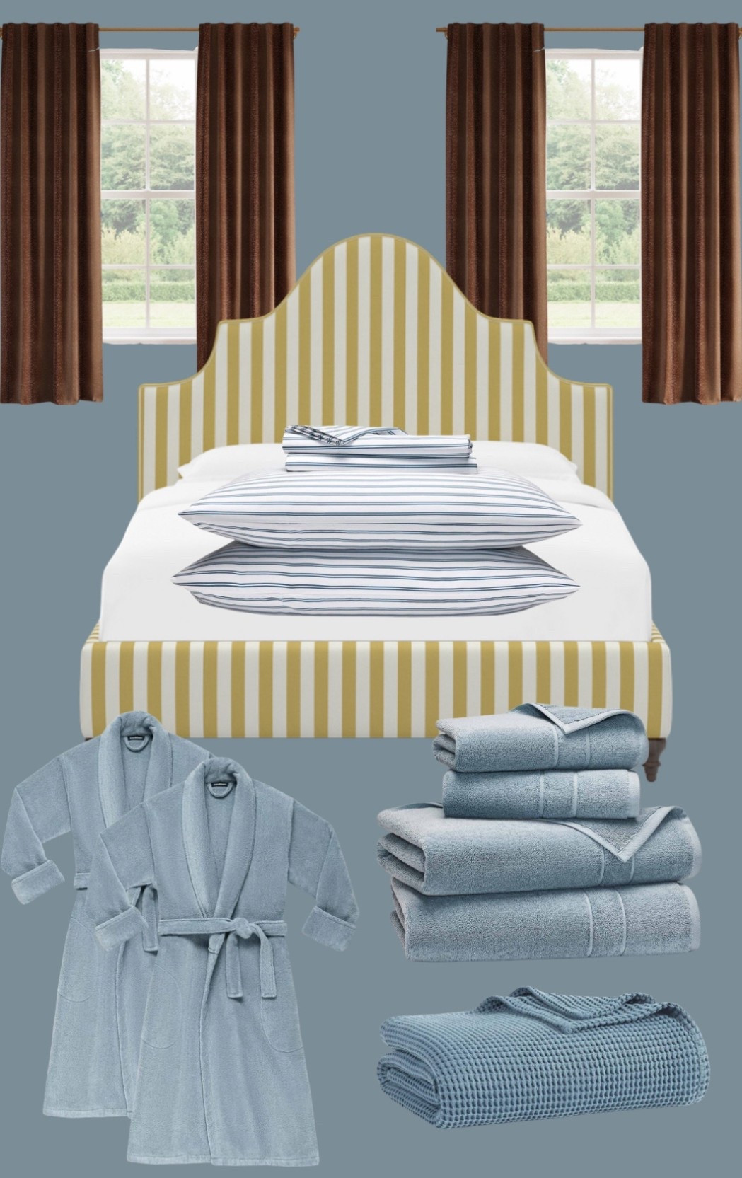 New sheets that have inspired so much for our guest bedroom! @brooklinen is doing 25% off sitewide and up to 40% off bundles! Don’t forget you can mix and match your sheet sets for pops of prints here and there, too. #BrooklinenPartner 