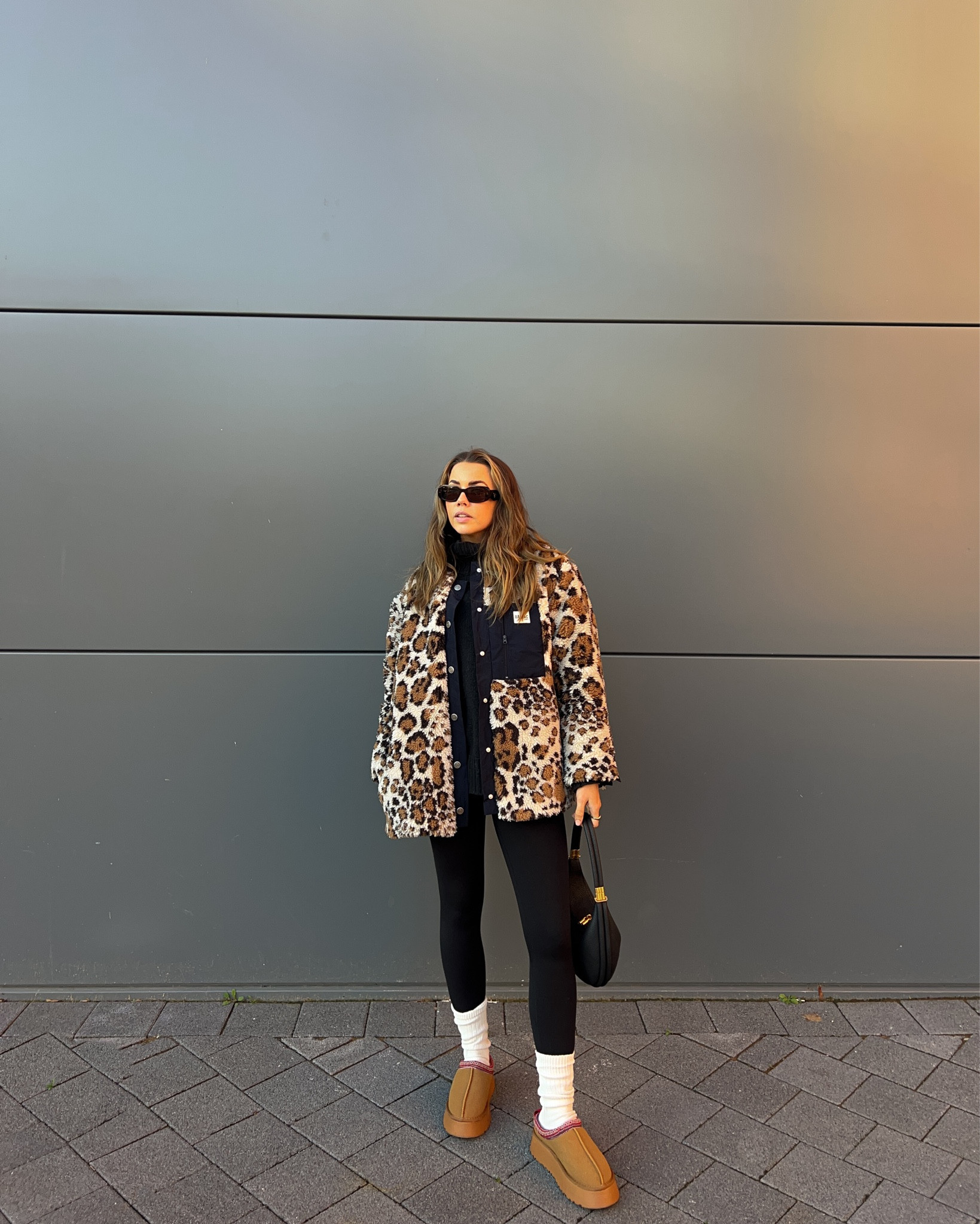 What I wore today with the addition of a scarf because it’s COLD. Leopard print fleece styled with lululemon align tights and a tuckable knit from Abercrombie, with ugg Tasman dupes from ego on my feet! 

#LTKfindsunder50 #LTKeurope #LTKshoecrush