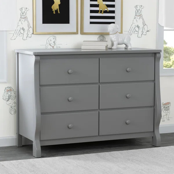 Universal 6 Drawer Double Dresser | Wayfair North America