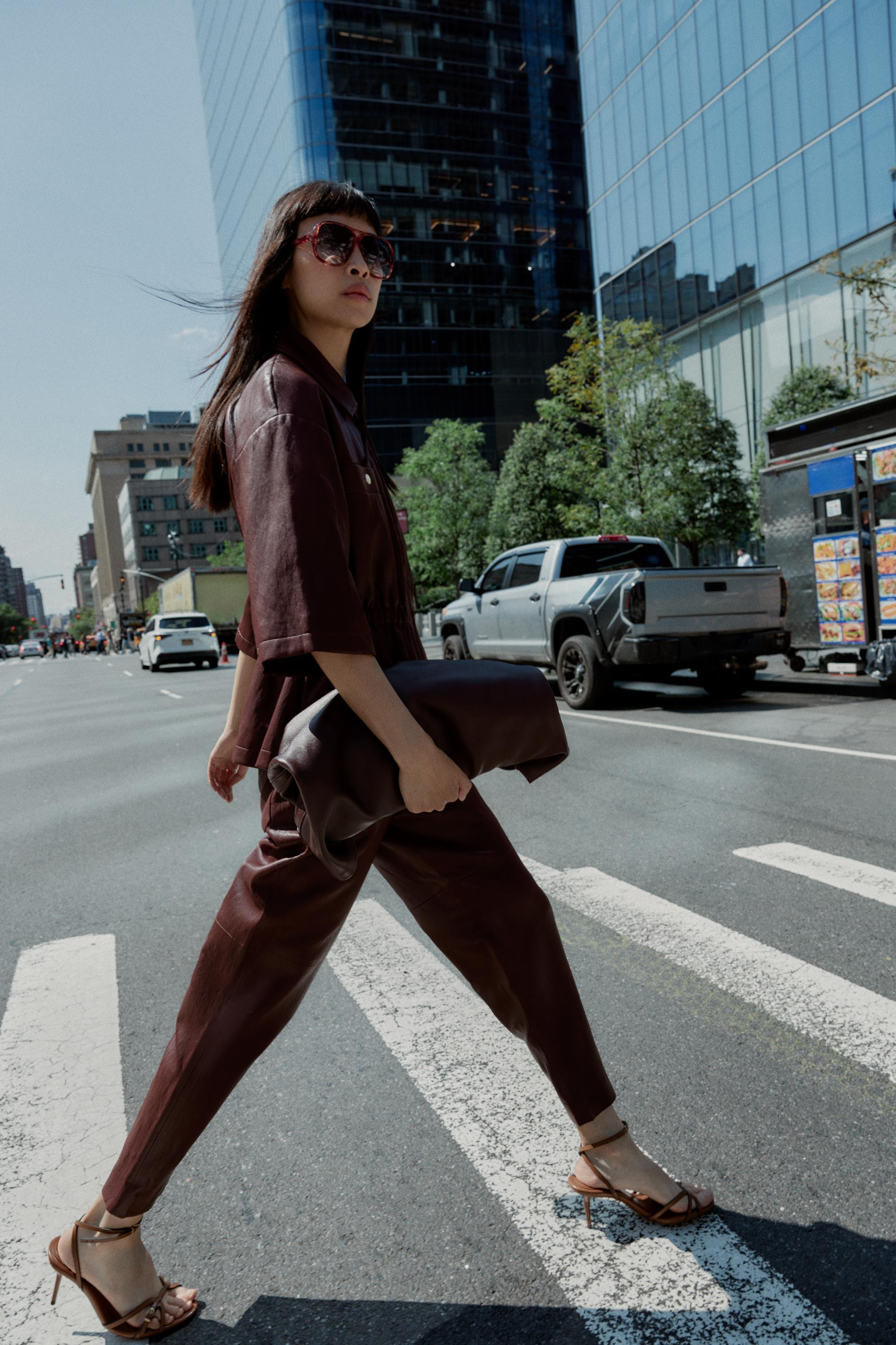 FAUX LEATHER PANTS | Zara US