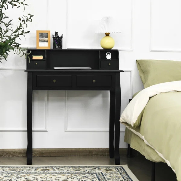 Writing Desk Mission Home Office 4 Drawer | Wayfair North America