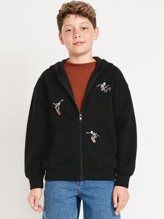 Favorite Fleece Oversized Zip Hoodie for Boys | Old Navy (US)