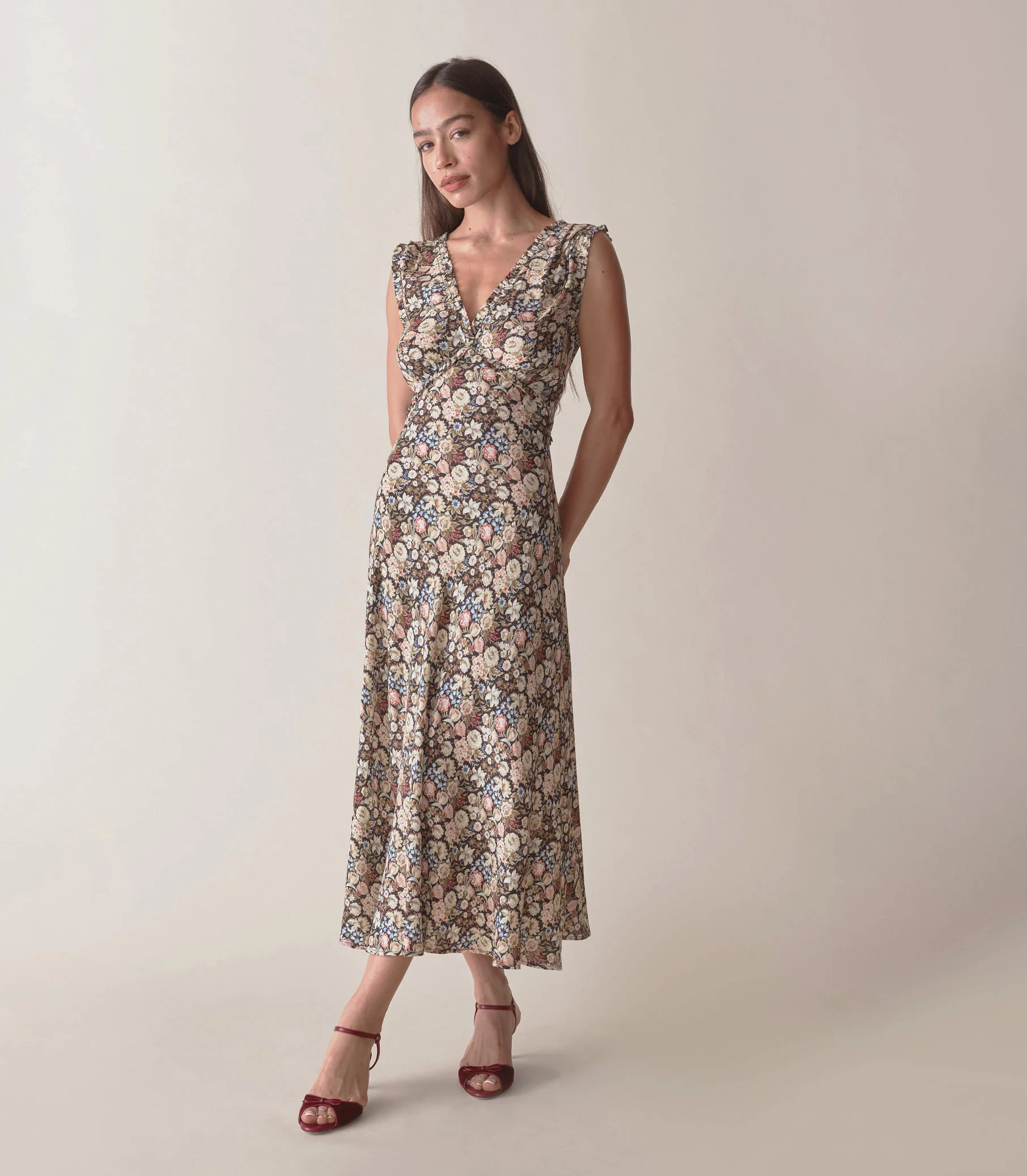 Tahlia Dress - Arbor Floral | DÔEN | DOEN