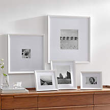 Icon White Frame Gallery, Set of 4 + Reviews | Crate and Barrel | Crate & Barrel