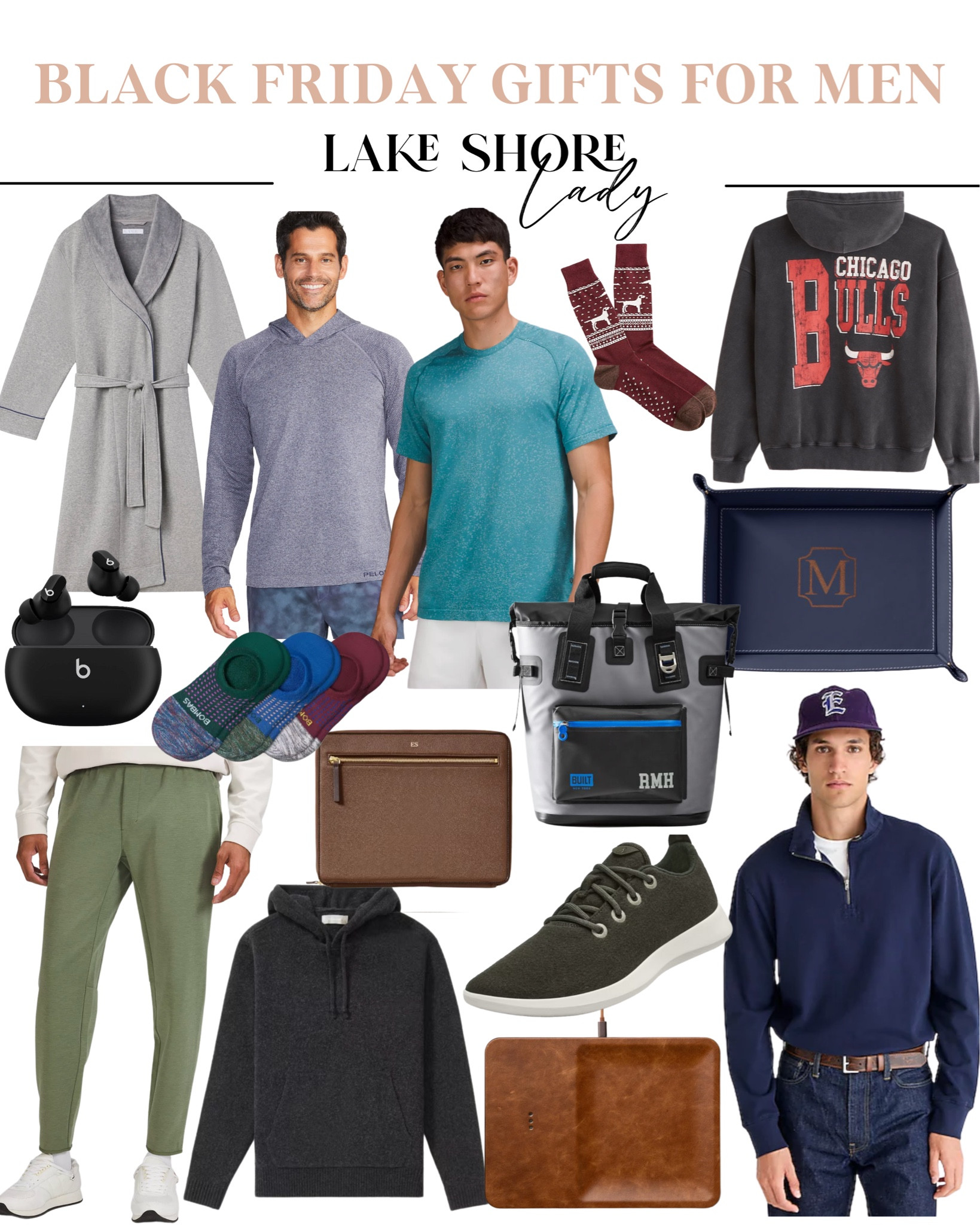 Gifts for men - gifts for husband - personalized cooler - men’s robe - men’s tennis shoes - gifts for him 

#LTKCyberweek #LTKmens #LTKGiftGuide