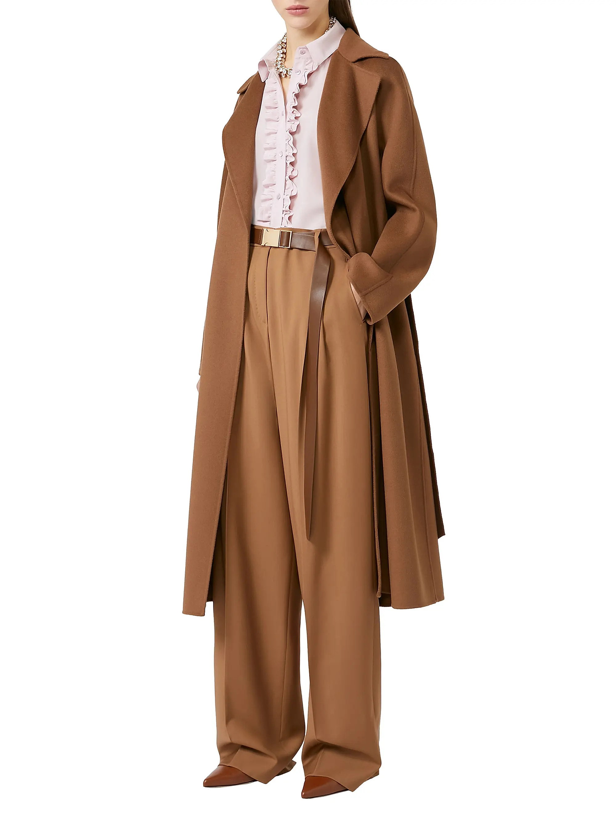 Wool Cashmere and Silk Coat | Saks Fifth Avenue