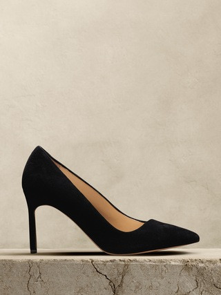Arden Suede Pump | Banana Republic (US)