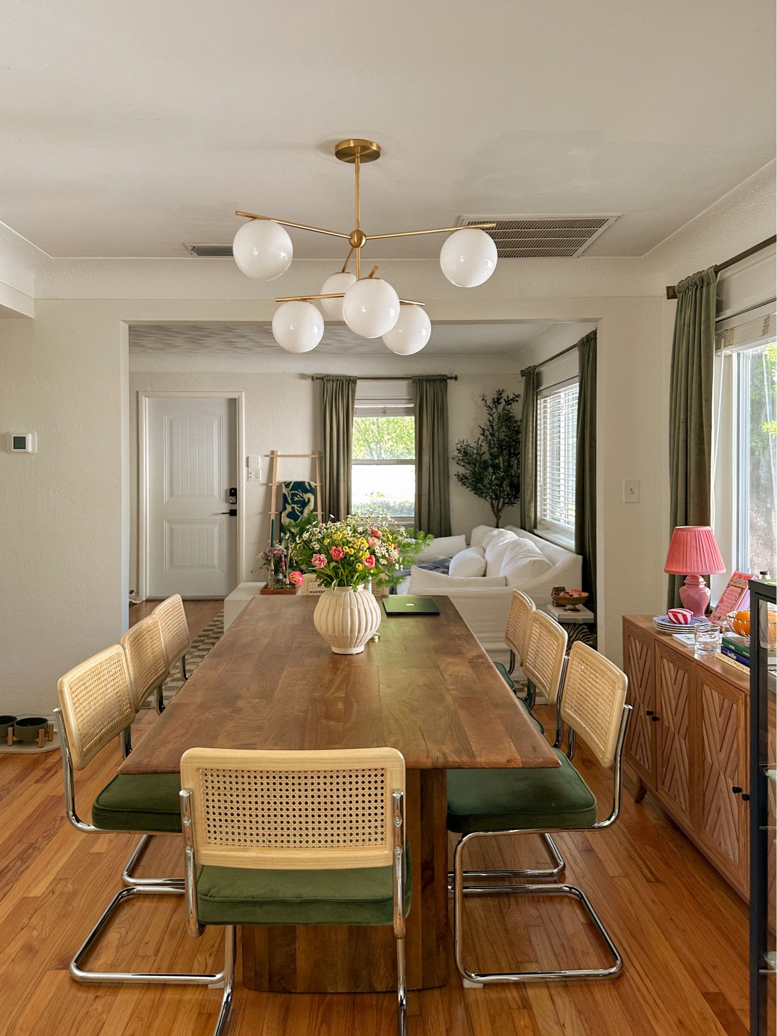dining room details 🤍 dining room inspo, west elm, mid-century modern, sideboard, wood furniture 

#LTKxTarget #LTKhome