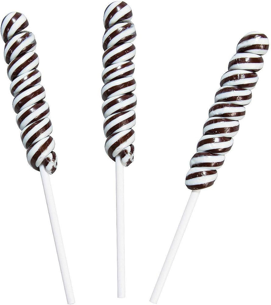 Mini Twisty Lollipops, Unicorn Pops, Nostalgic Candy, Suckers, 24 Pieces, Individually Wrapped, B... | Amazon (US)